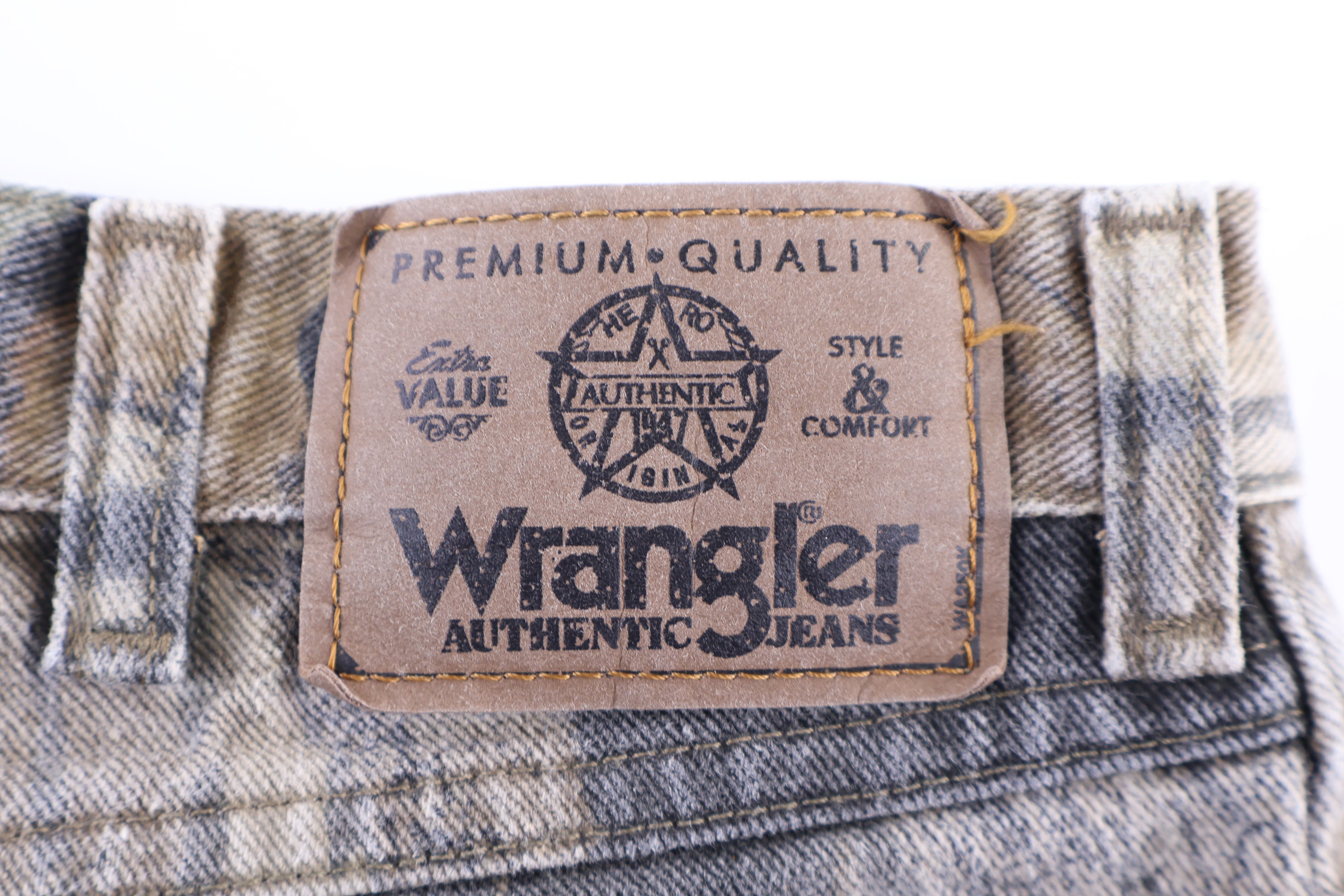Vintage Wrangler Camo Pants