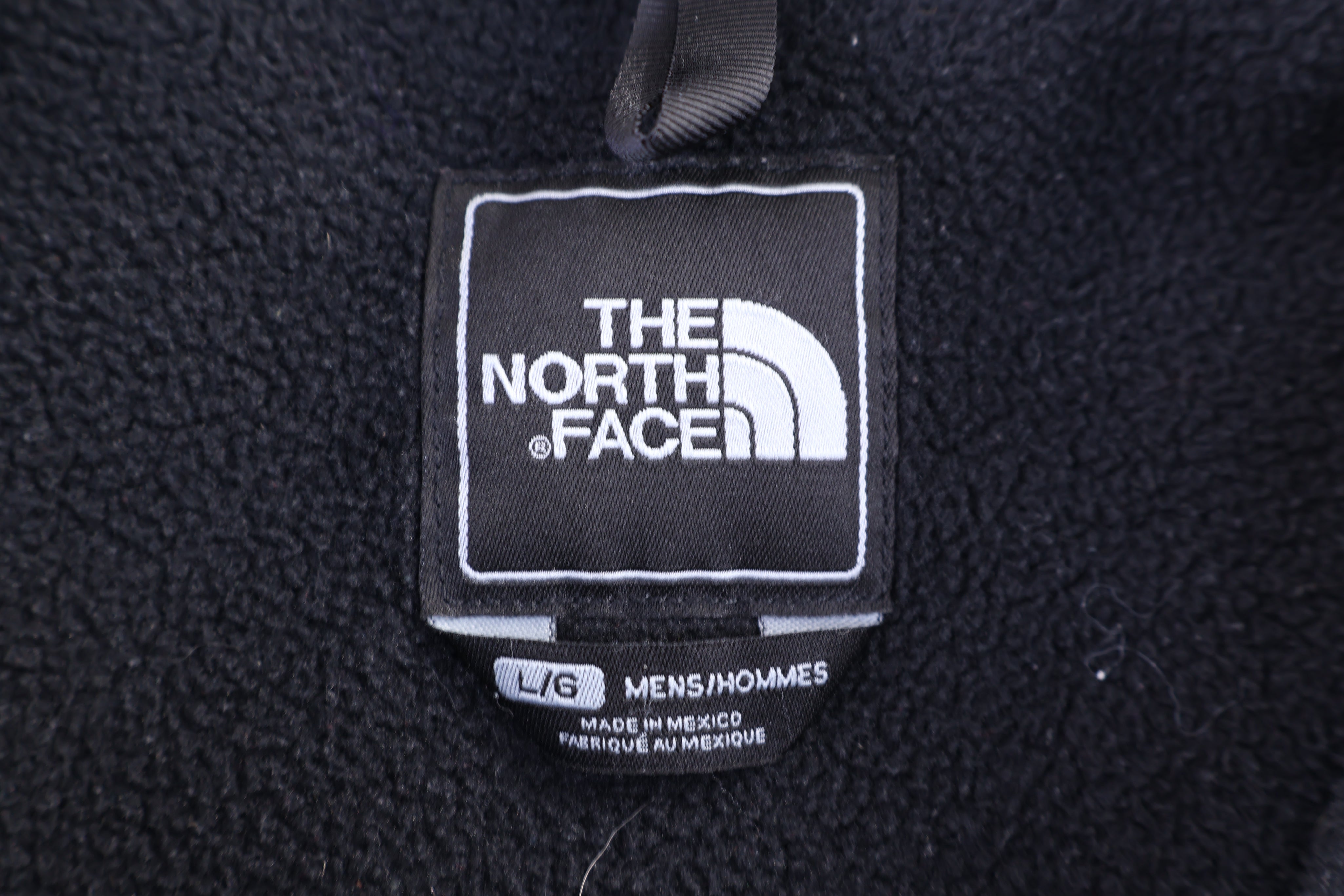 The North Face Embroidered Logo Black Full zip Jacket