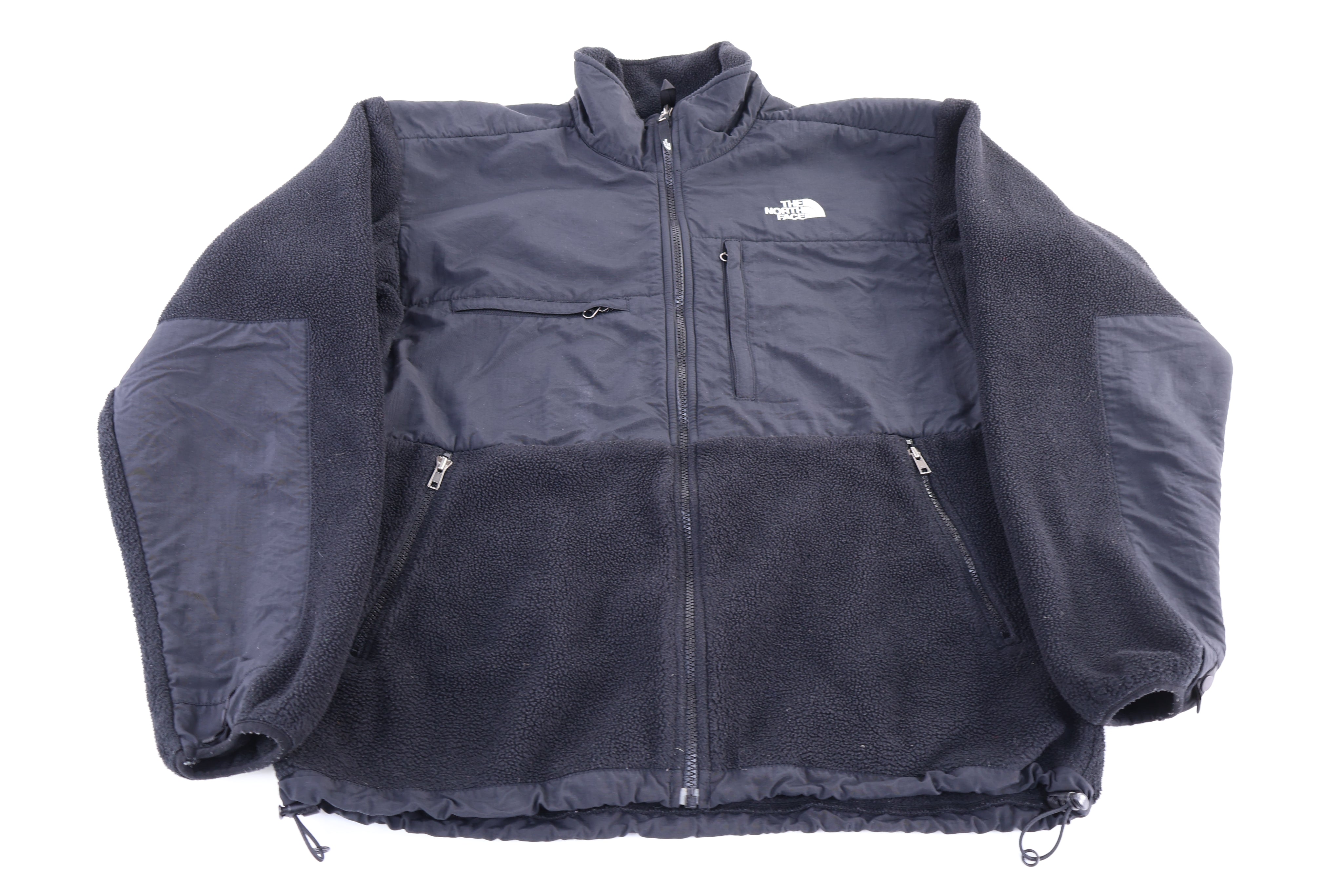 The North Face Embroidered Logo Black Full zip Jacket