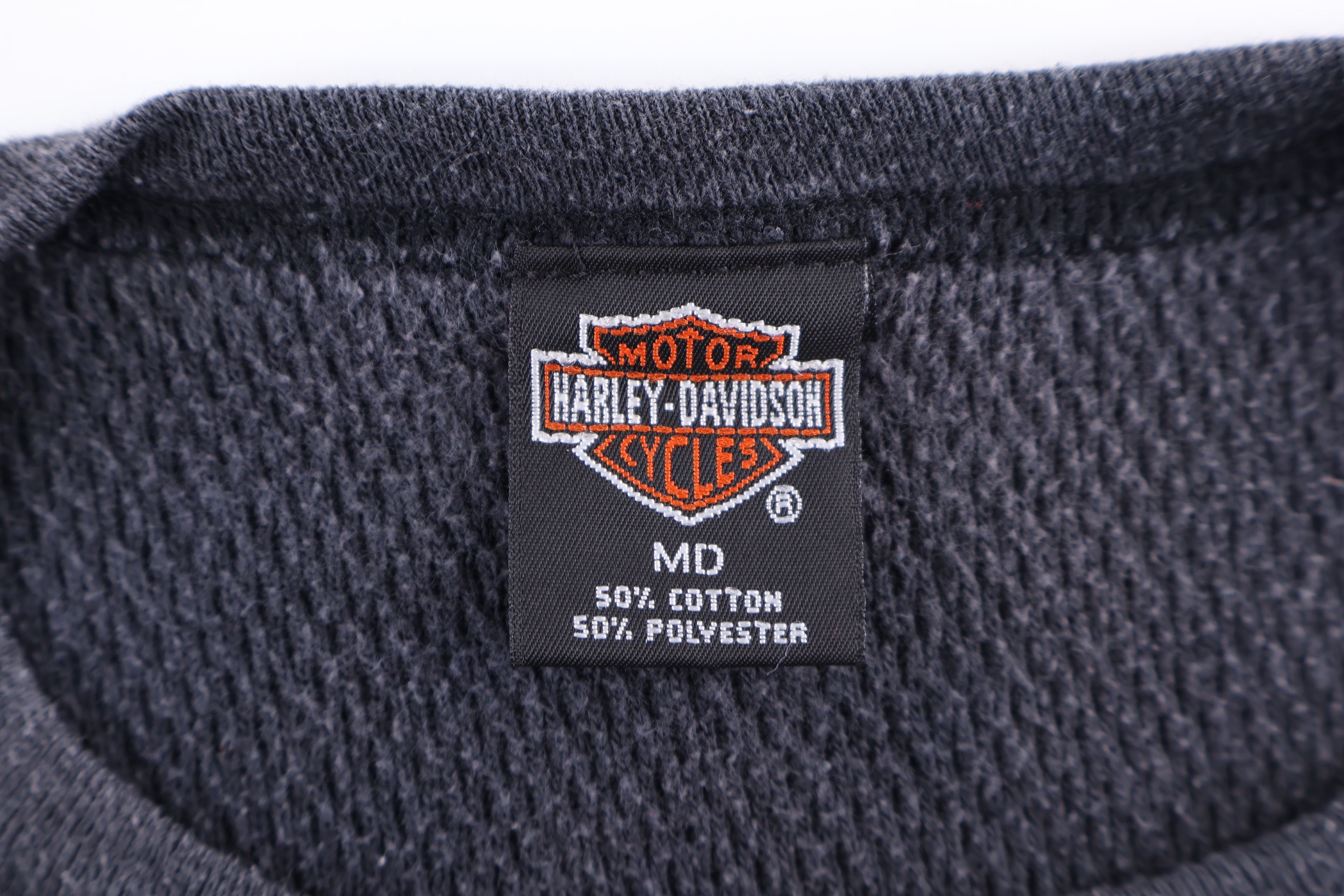 90's Harley Davidson Motorcycles Thermal LS T-shirt