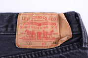 Levi's 501 Black Denim Jeans