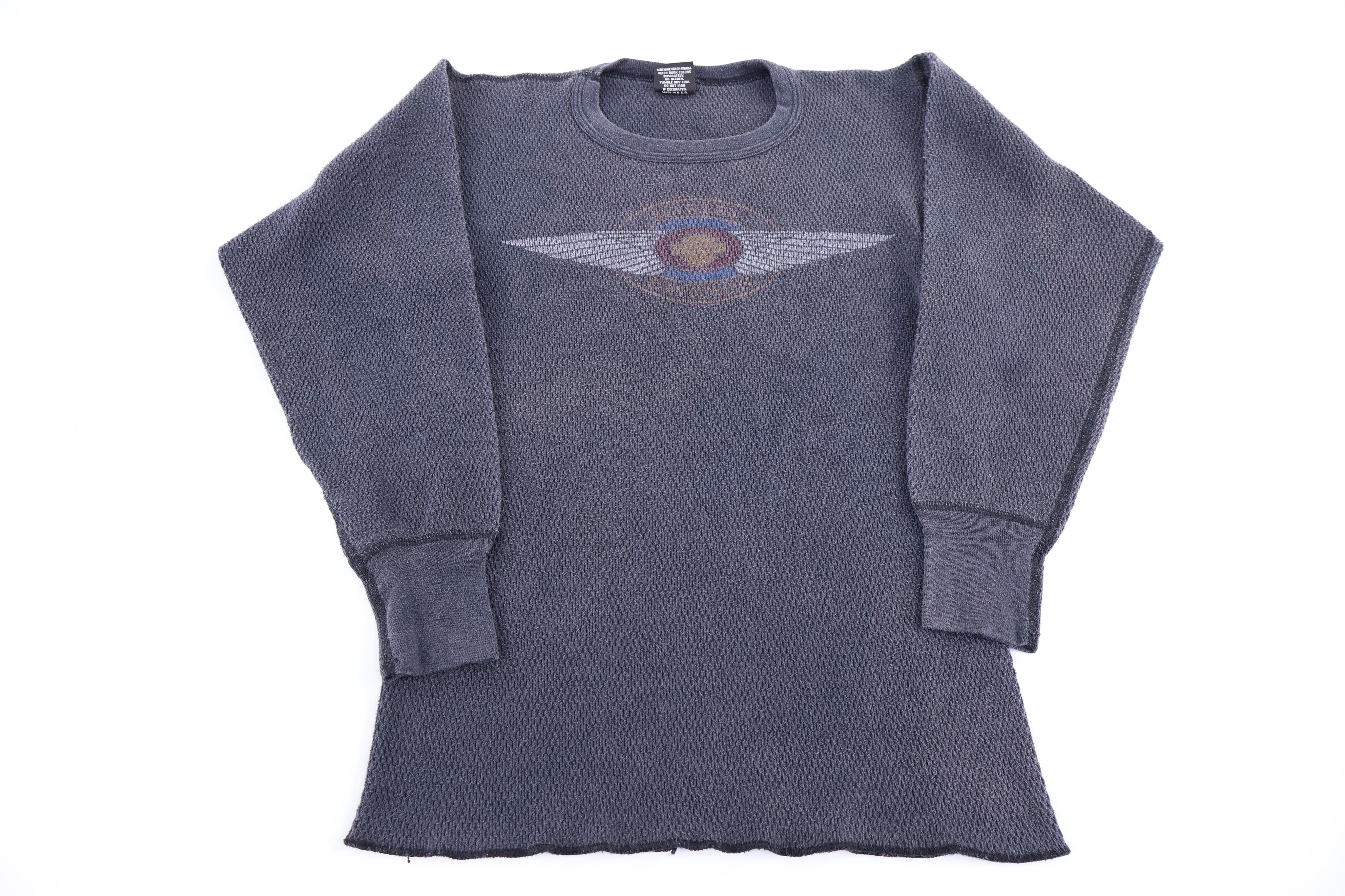 90's Harley Davidson Motorcycles Thermal LS T-shirt