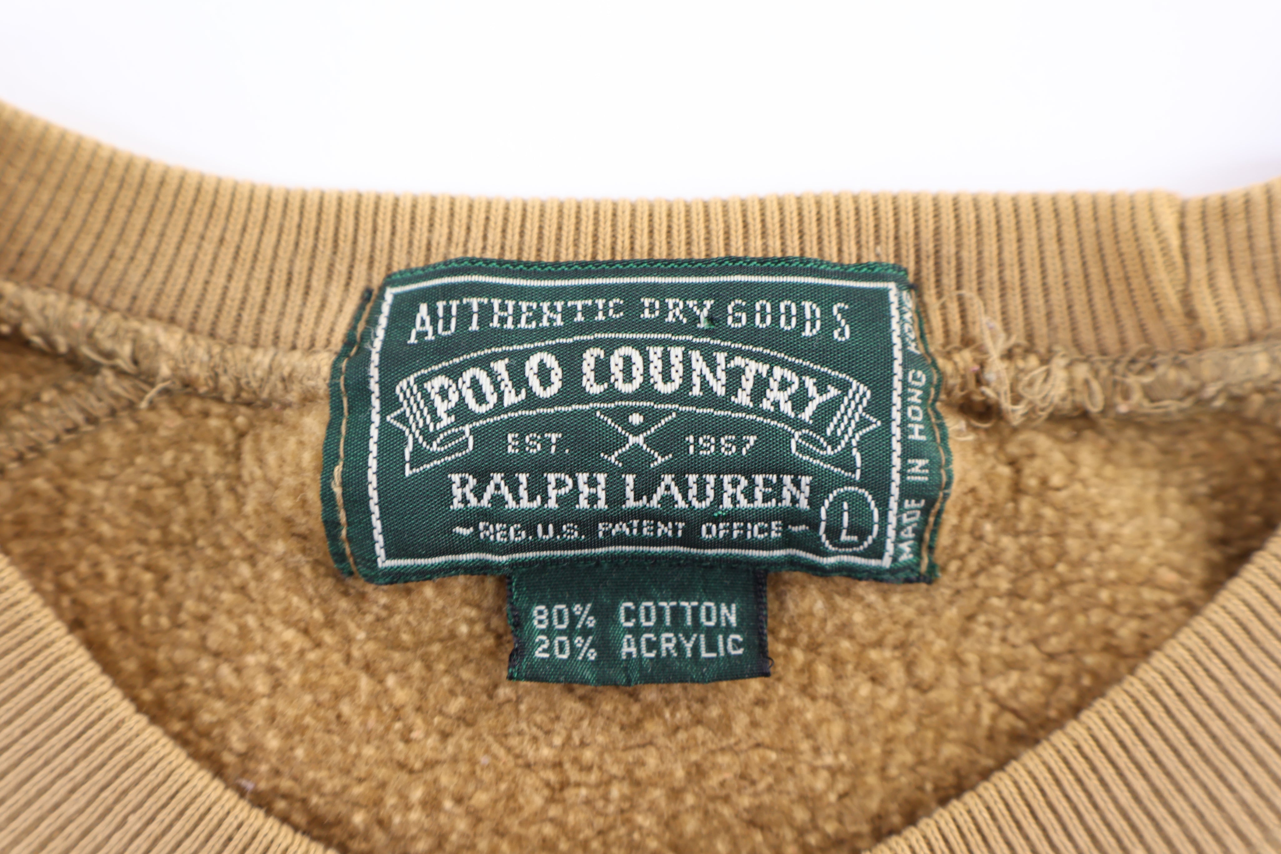 Ralph Lauren Polo Country Multicolor Sweatshirt