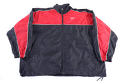 Vintage Reebok Red, Black & White Full Zip Windbreaker