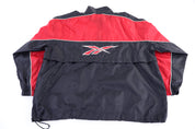 Vintage Reebok Red, Black & White Full Zip Windbreaker