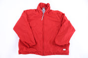 Women's Nike Embroidered Logo Red Full Zip Jacket