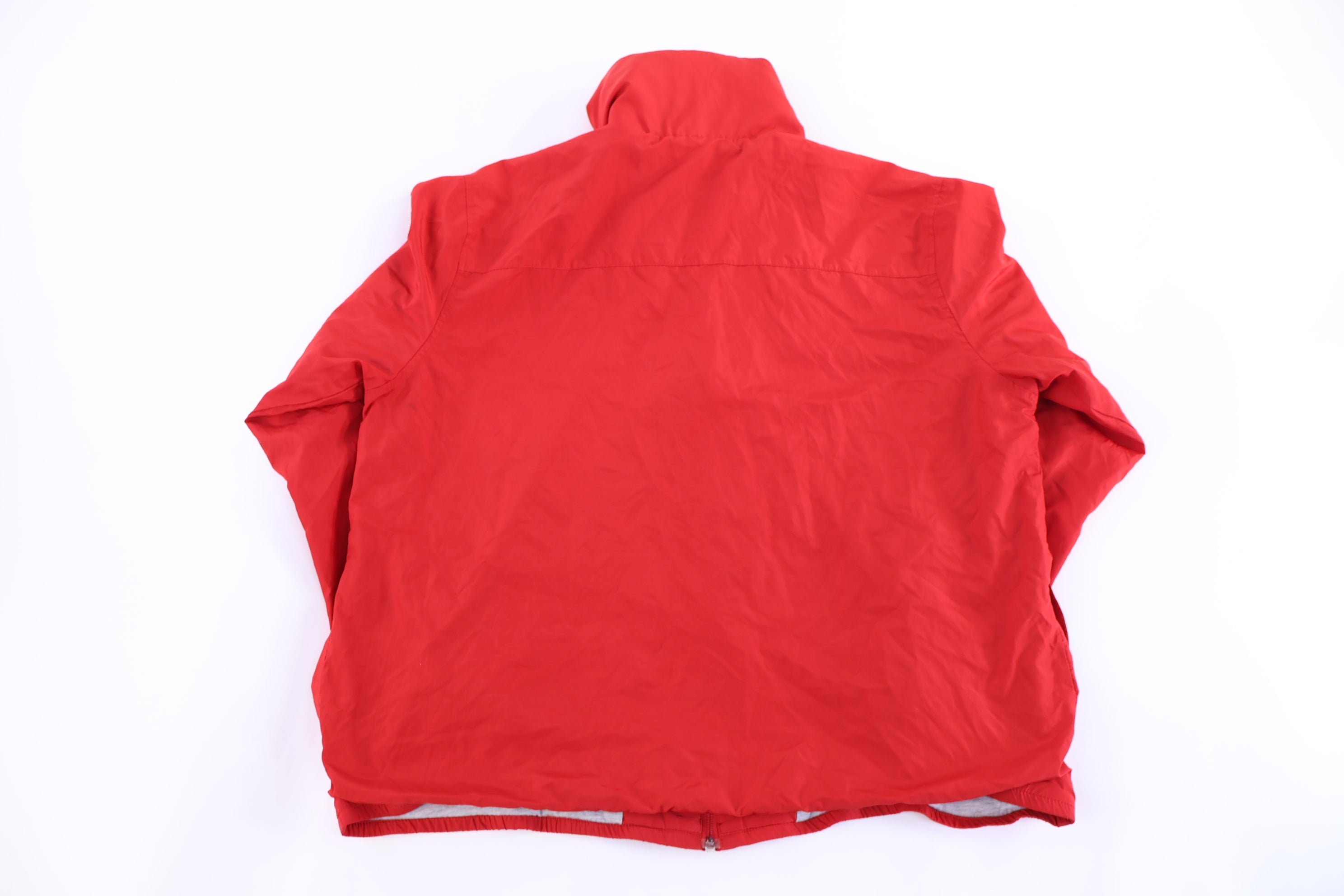 Women's Nike Embroidered Logo Red Full Zip Jacket