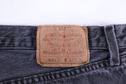 90's Levi's 501 Black Denim Jeans