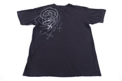 Archaic Grunge Skull Graphic T-shirt