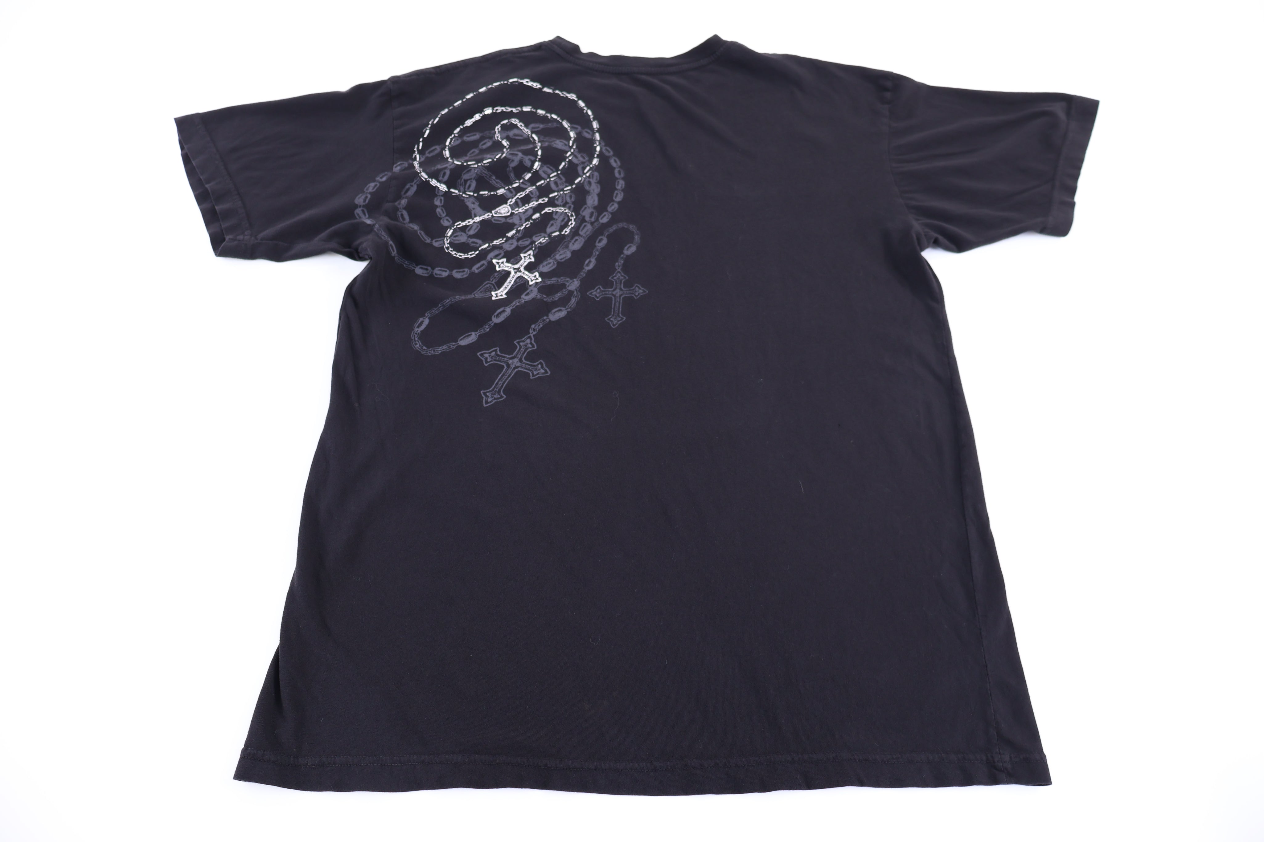 Archaic Grunge Skull Graphic T-shirt