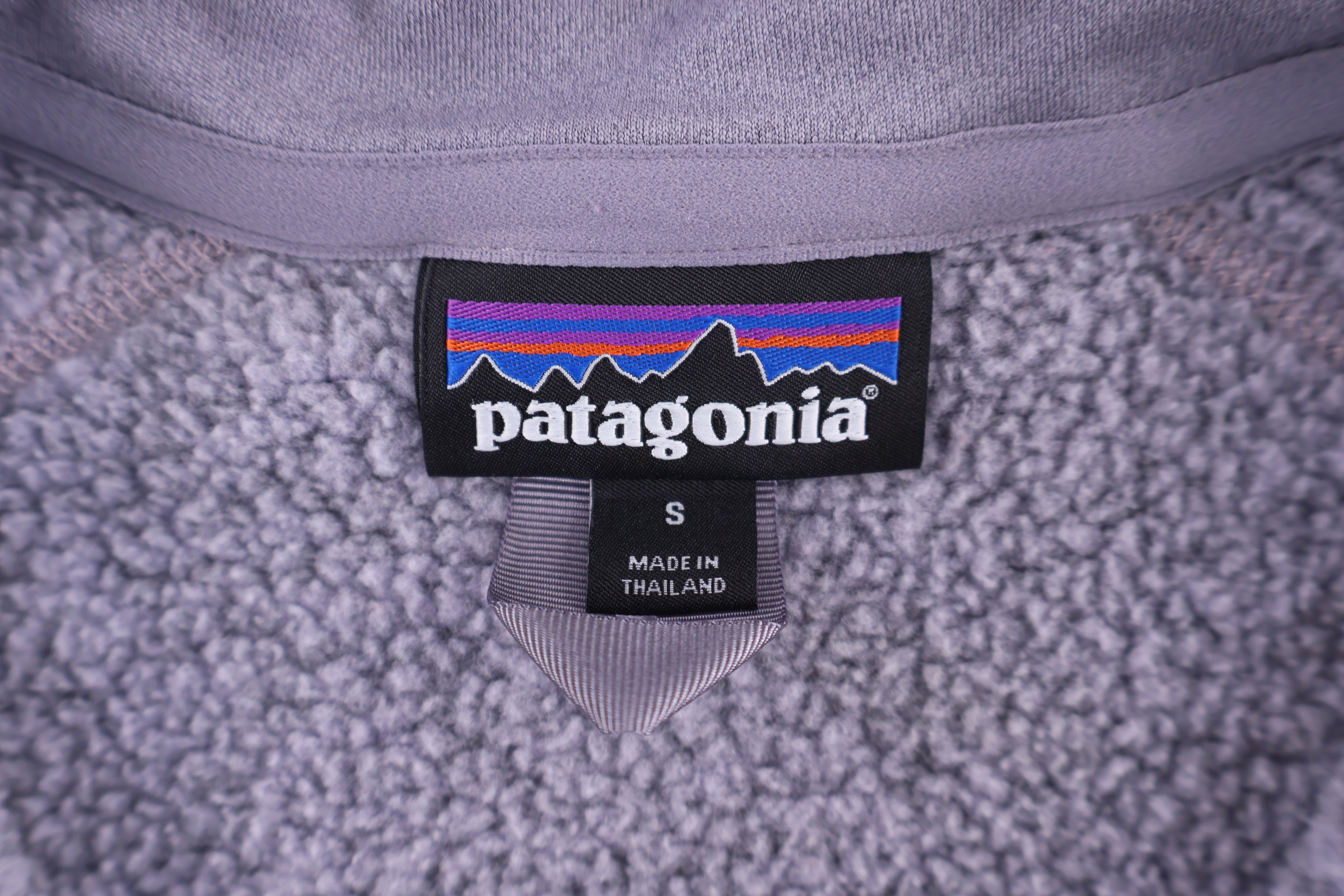 Women's Patagonia Logo Patch Purple Better Sweater
