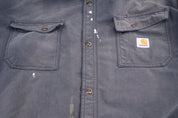Carhartt Logo Patch Full Snap Hooded Jacket