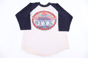 1981 Styx Paradise Theatre Show Raglan T-shirt