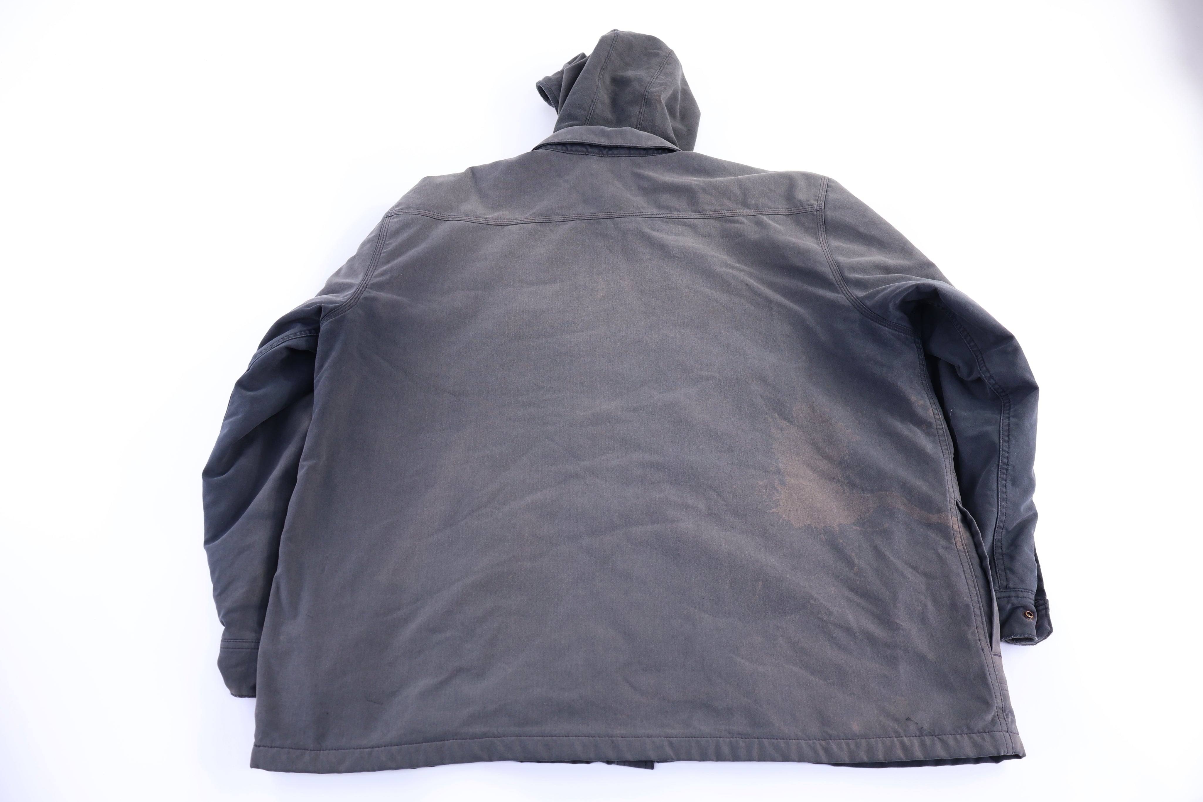 Carhartt Logo Patch Full Snap Hooded Jacket
