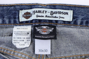 Harley Davidson Motorcycles Medium Wash Denim Jeans