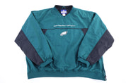 Vintage Philadelphia Eagles Football Pullover windbreaker