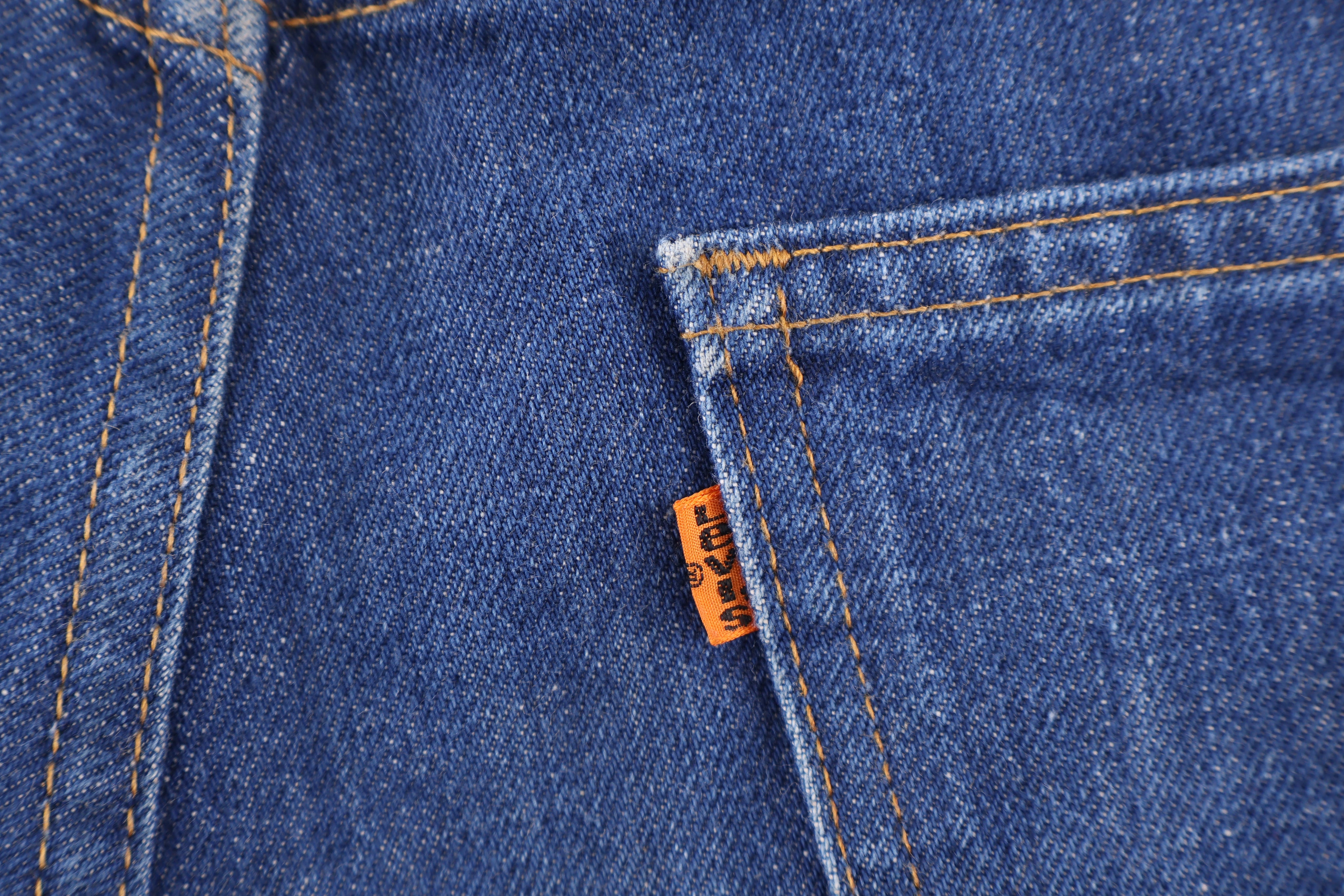70's Levi's Orange Tab Bell Bottom Jeans