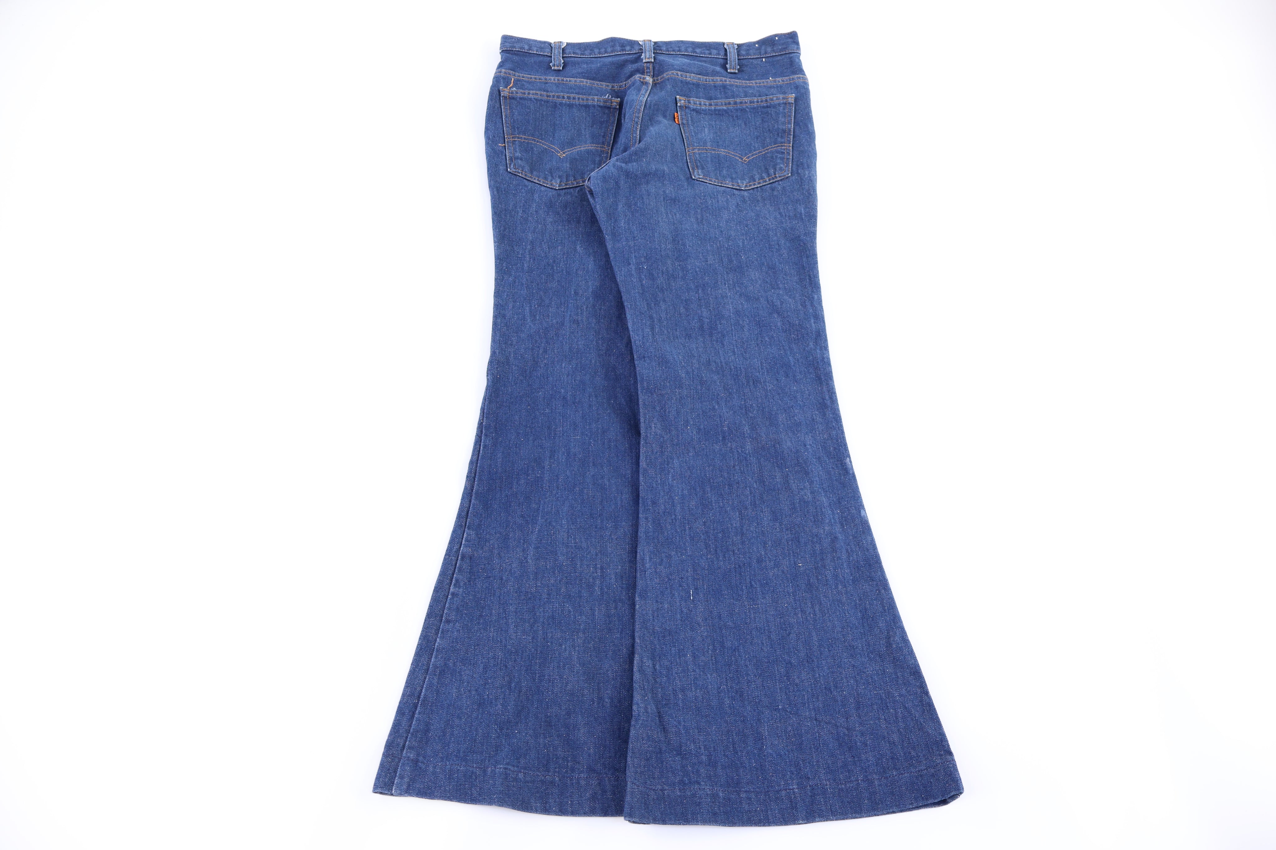 70's Levi's Orange Tab Bell Bottom Jeans