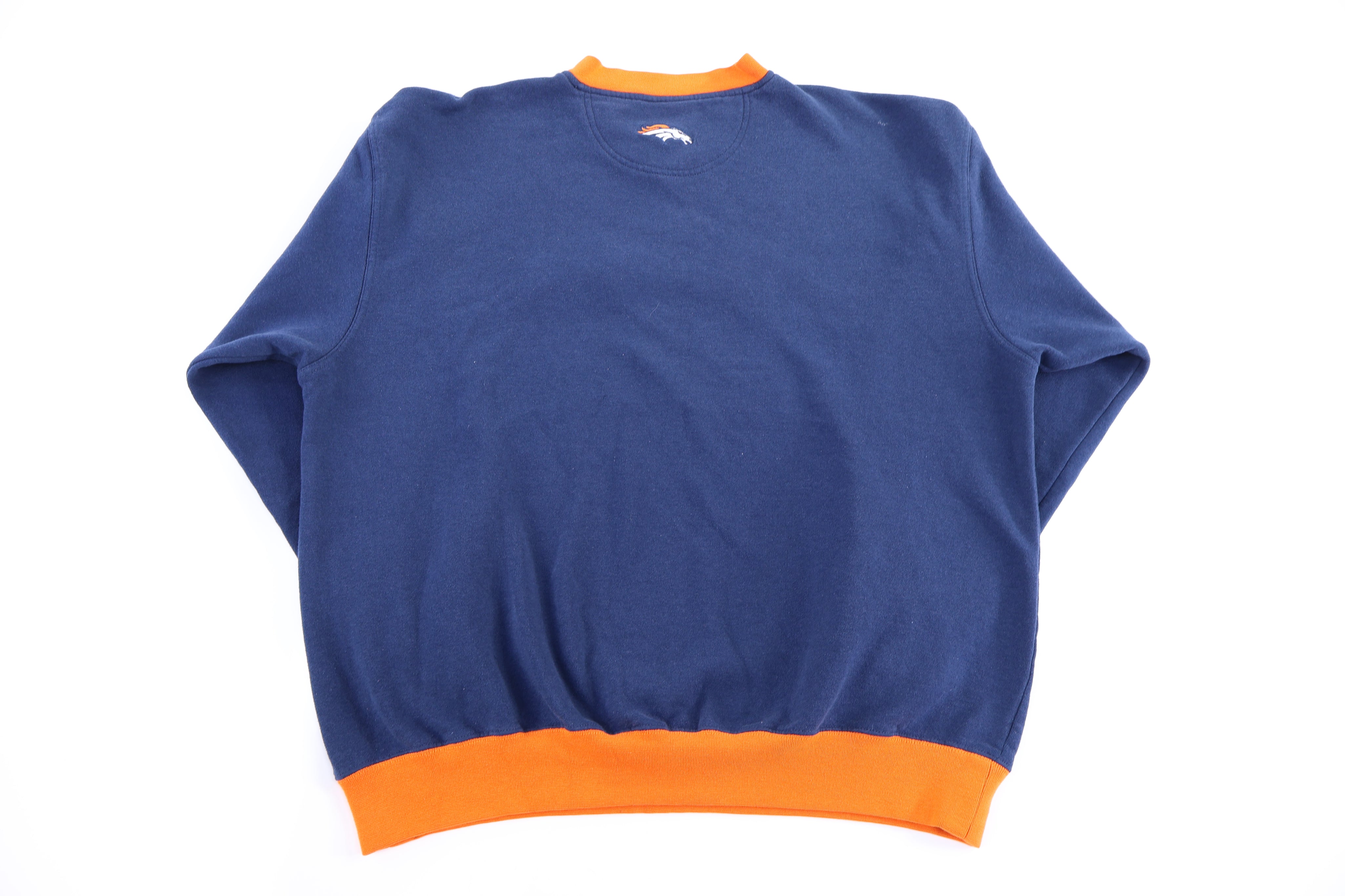 Vintage Denver Broncos Football Embroidered Sweatshirt