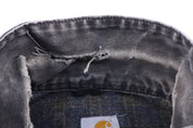 Carhartt Logo Patch Grey Blanket Lined Detroit Jacket