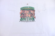 1996 Boston Celtics Celtics Pride Caricature T-shirt