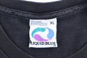 1998 Liquid Blue Lion Graphic T-shirt