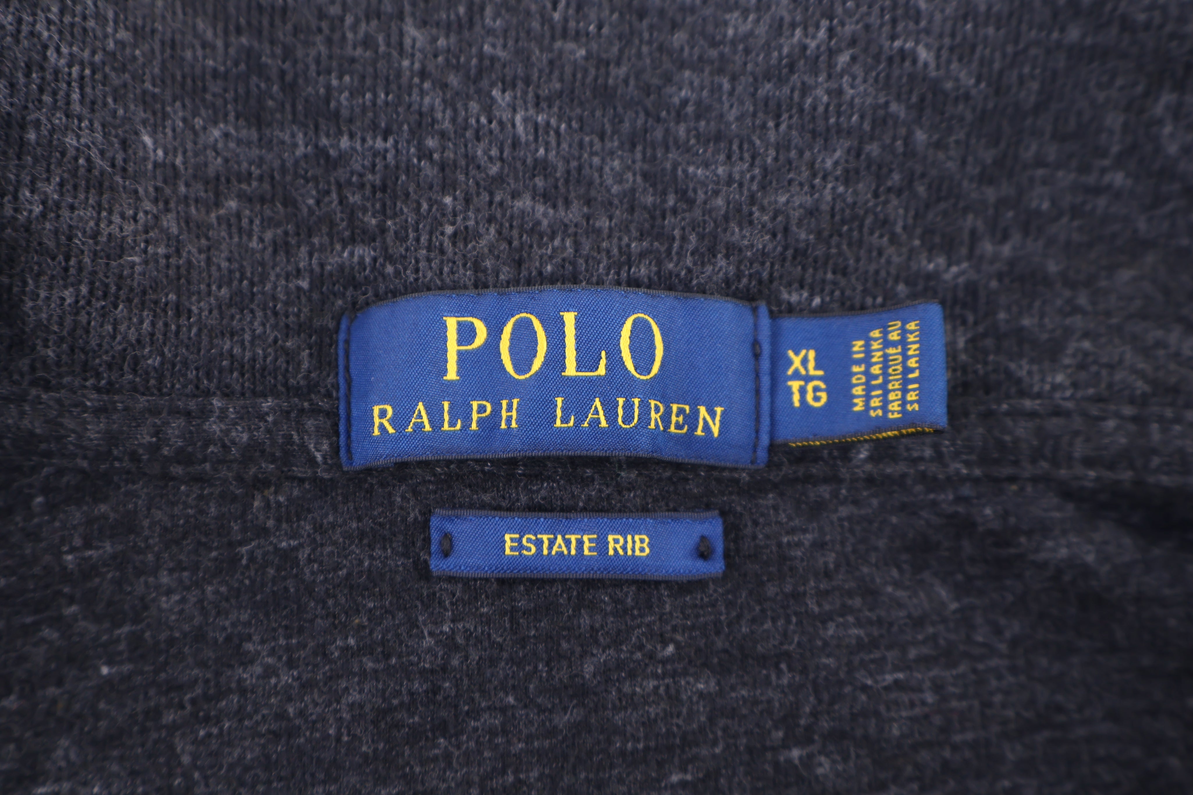 Polo Ralph Lauren Embroidered Logo Grey Pullover