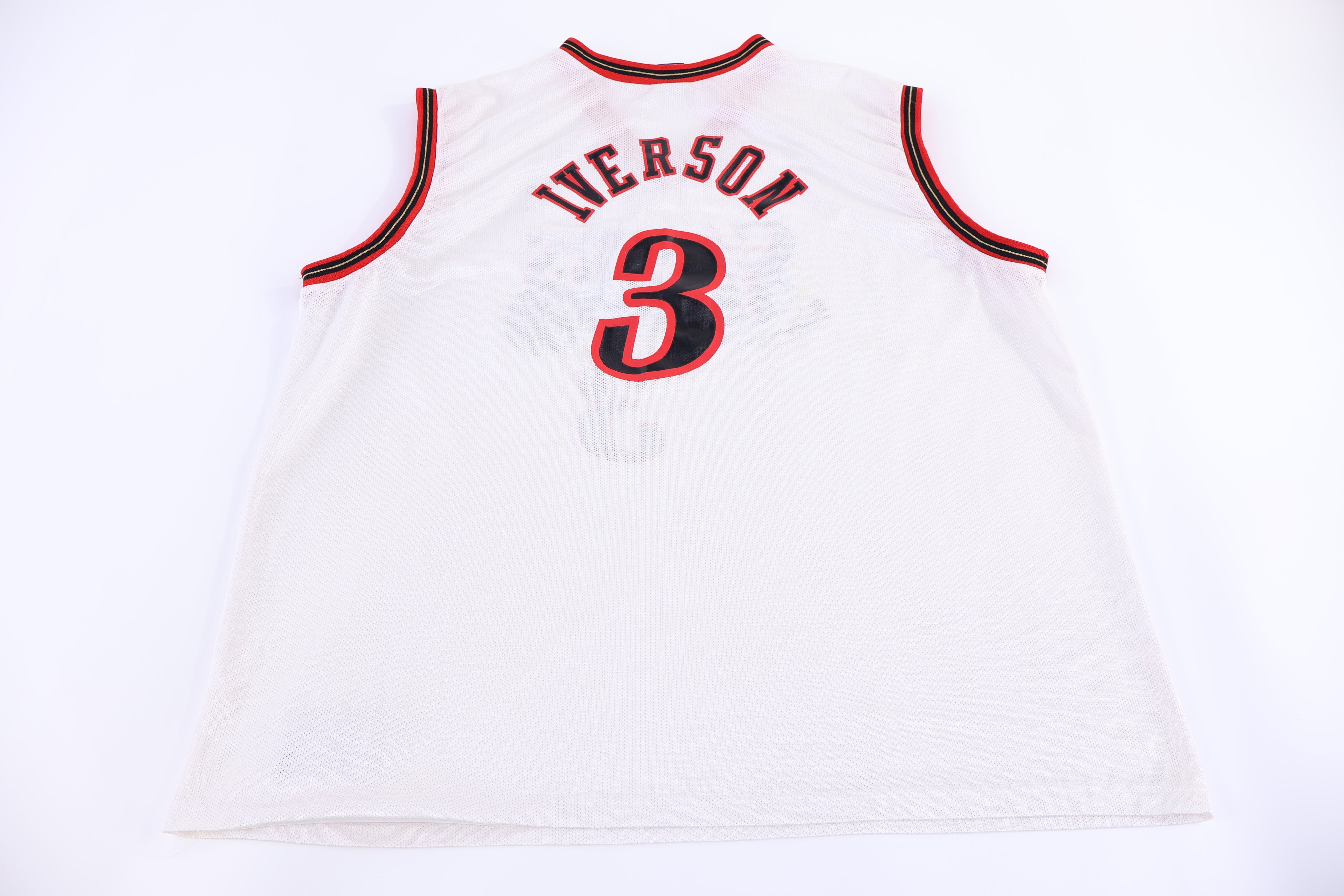 90's Philadelphia 76ers Allen Iverson Basketball Jersey