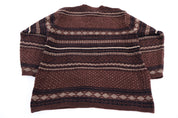 Vintage W Casuals Multipatterned Knit Sweater