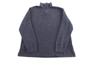 Polo Ralph Lauren Embroidered Logo Grey Pullover