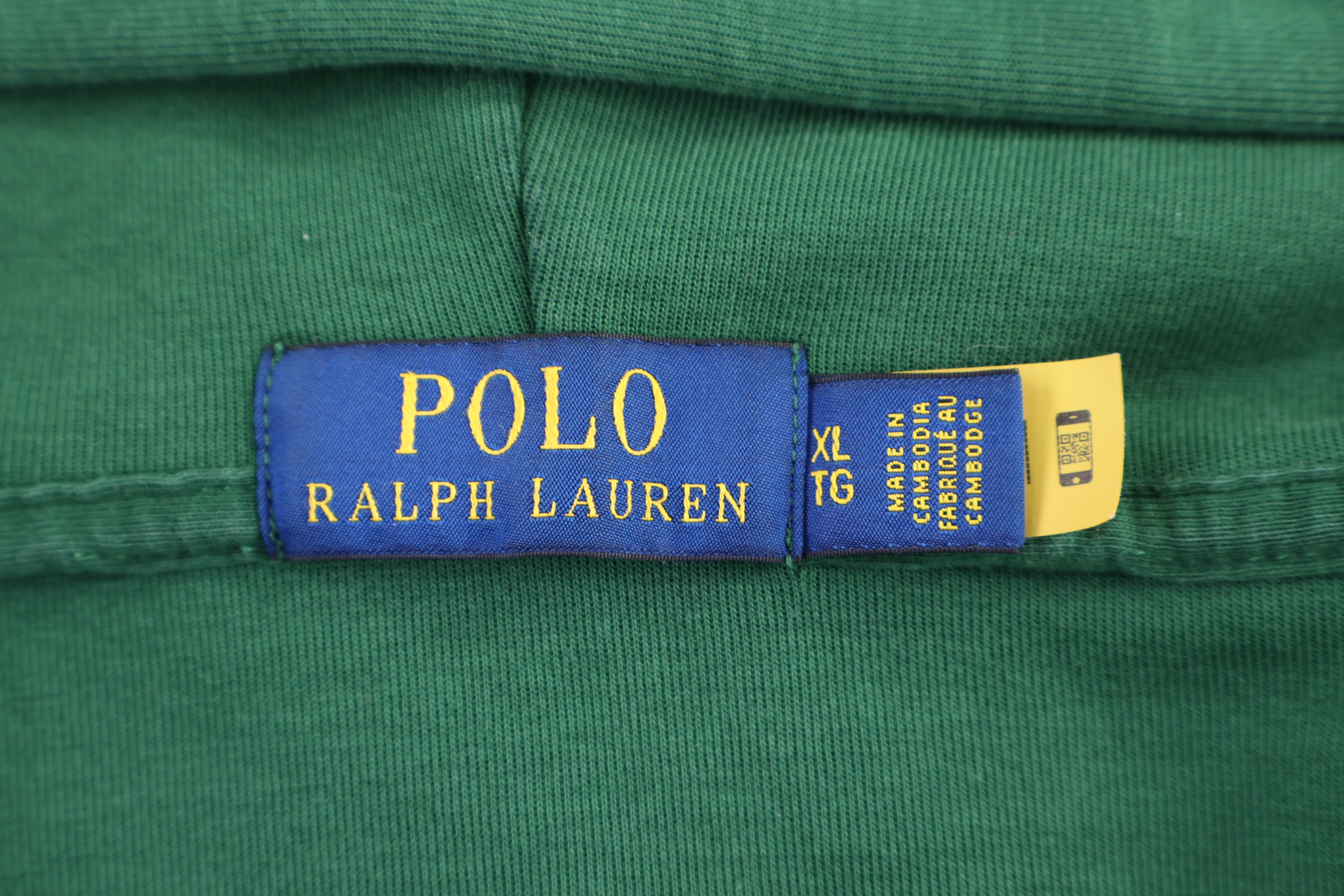 Polo Ralph Lauren Green Full Zip Hoodie