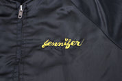 80's Korea Souvenir Embroidered Bomber Jacket