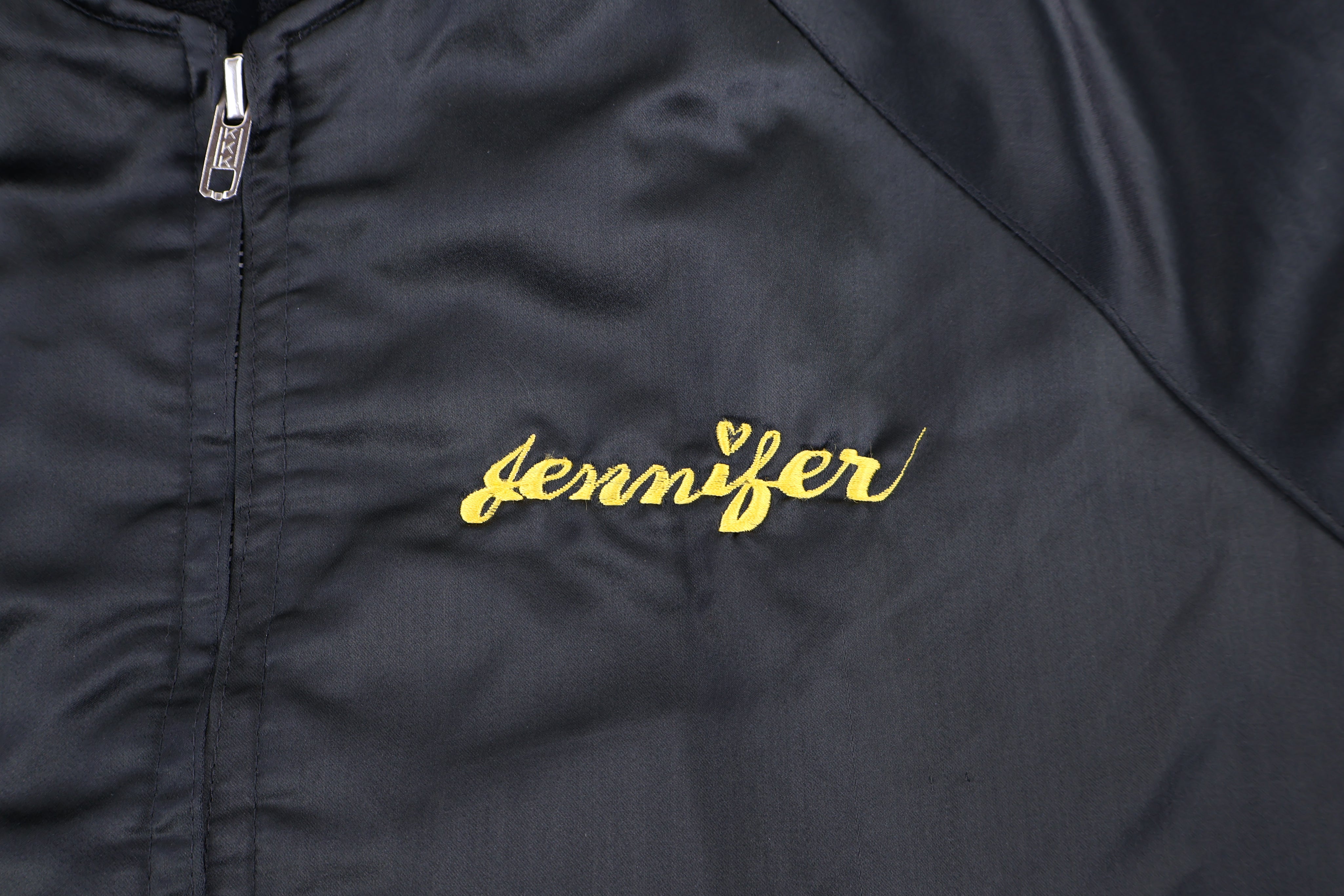 80's Korea Souvenir Embroidered Bomber Jacket