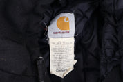 Carhartt Logo Patch Black Full Zip Jacket