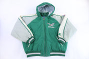 90's Philadelphia Eagles Football Full Zip Jacket