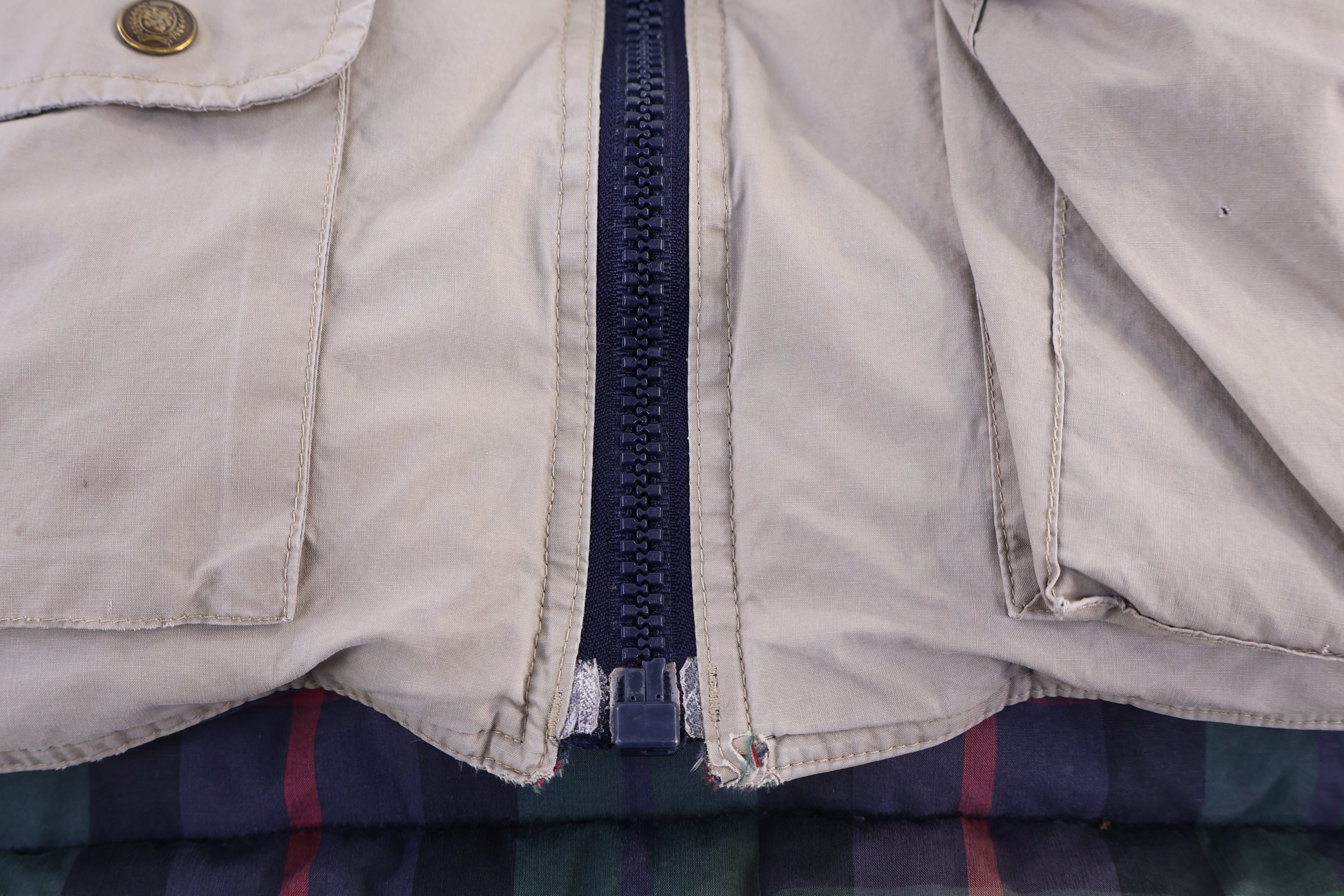 Vintage Tommy Hilfiger Full Zip Reversible Vest
