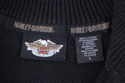 Harley Davidson Motorcycles Quarter Zip Sweater