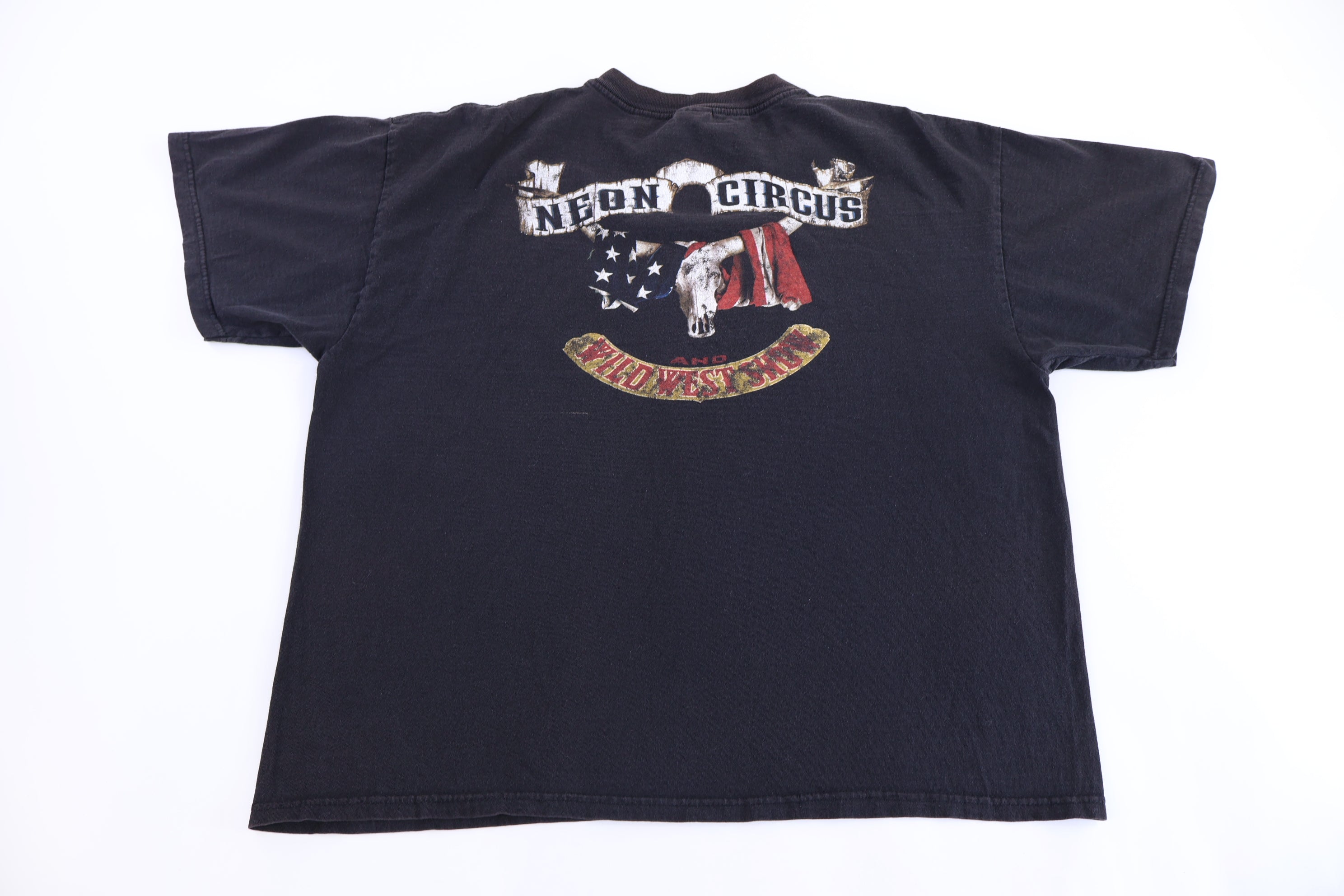 2001 Brooks & Dunn Neon Circus Tour T-shirt