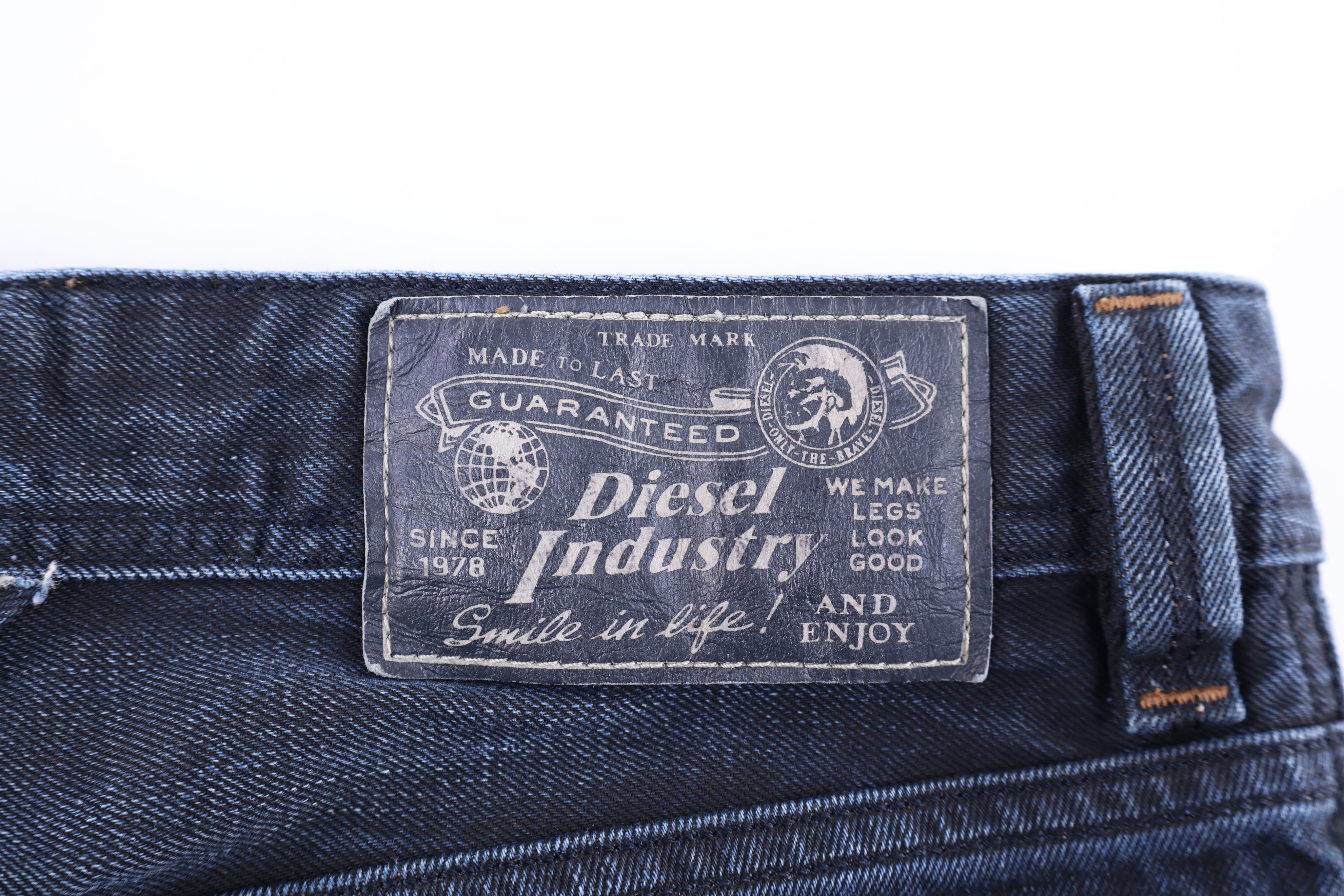 Diesel Industries Dark Wash Denim Jeans