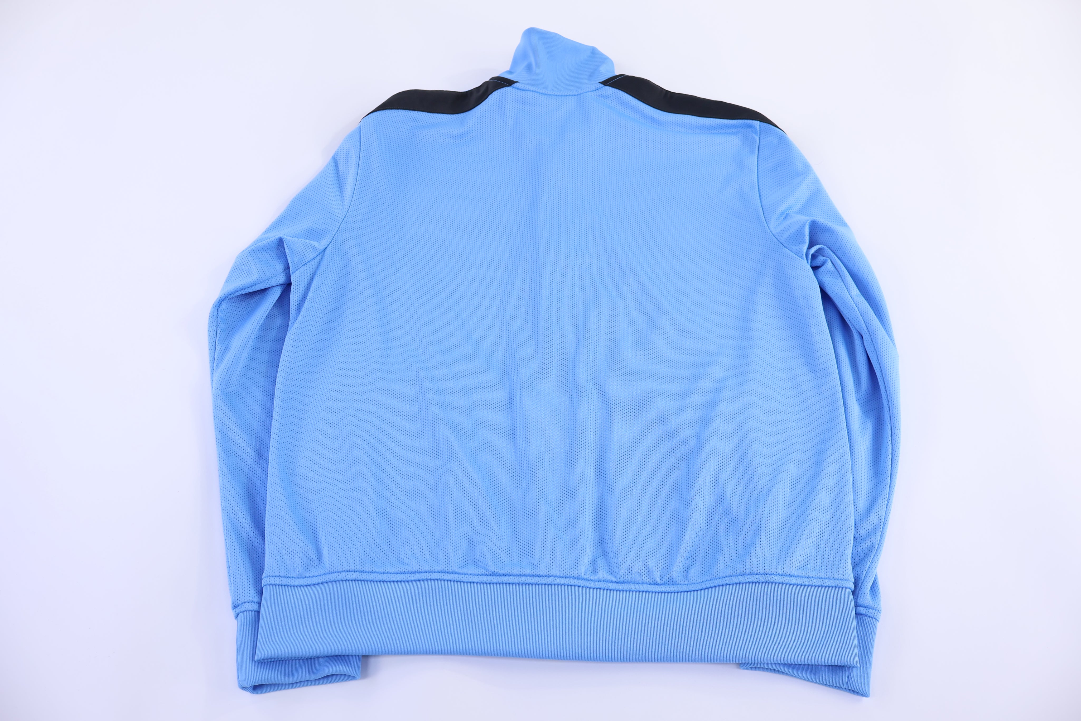 Vintage Nike Embroidered Logo Blue Full Zip Jacket