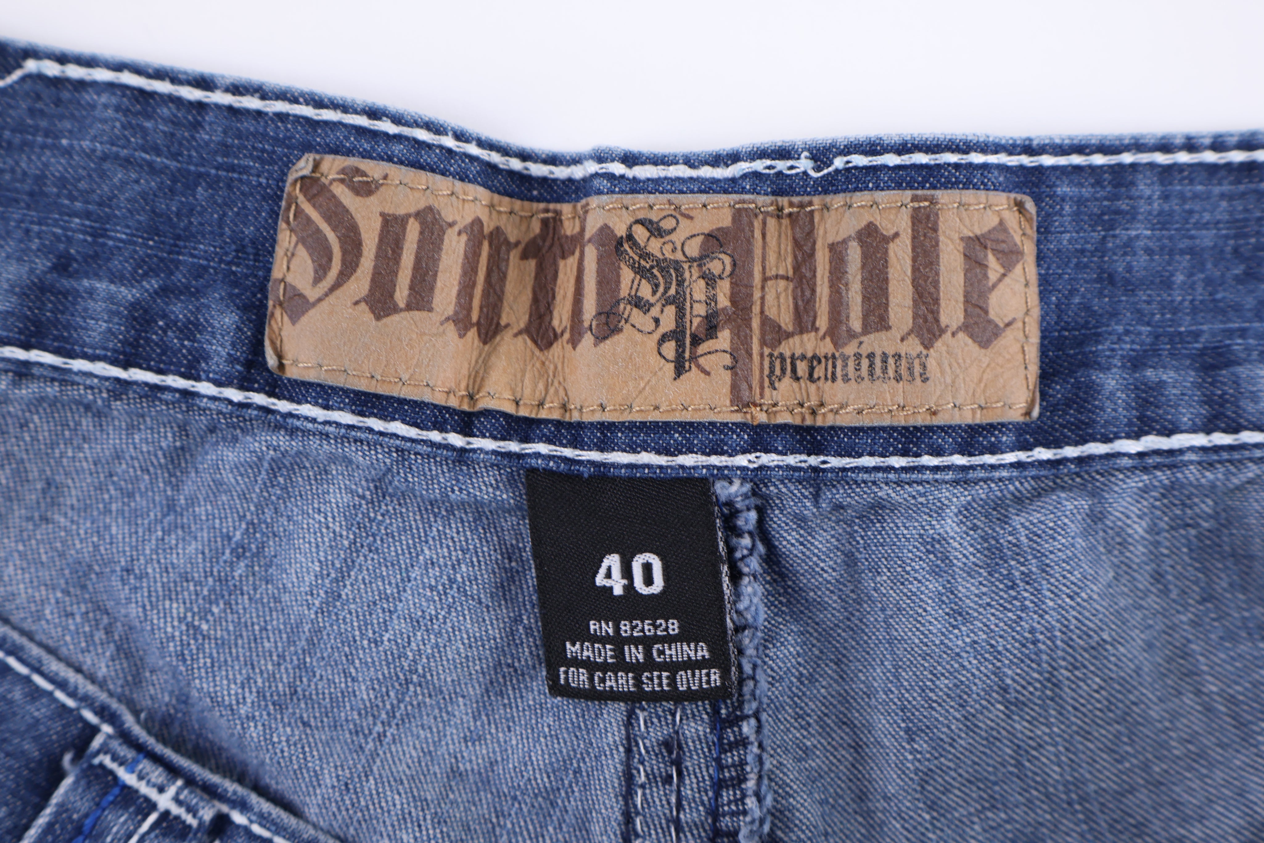 Southpole Medium Wash Denim Shorts