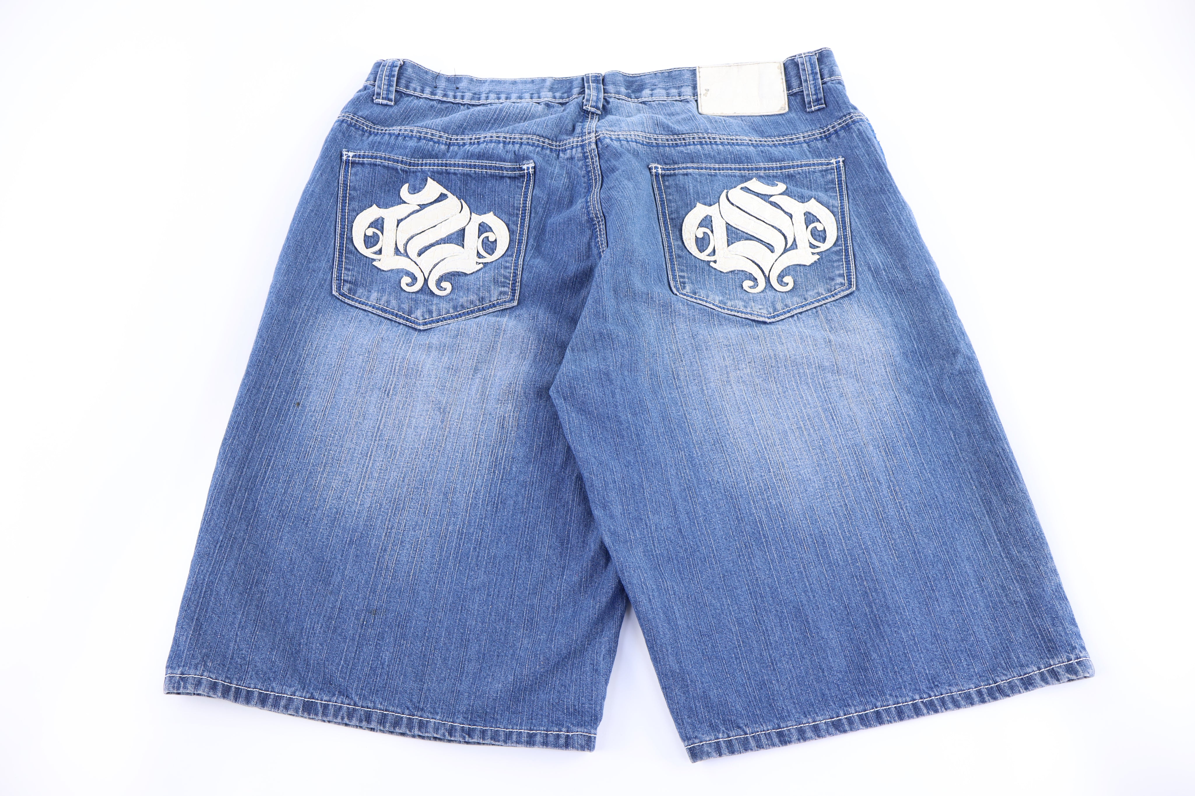Southpole Medium Wash Denim Shorts