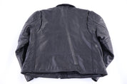 Vintage Z1R Black Leather Full Zip Jacket
