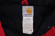 Carhartt Logo Patch Red Full Zip Jacket