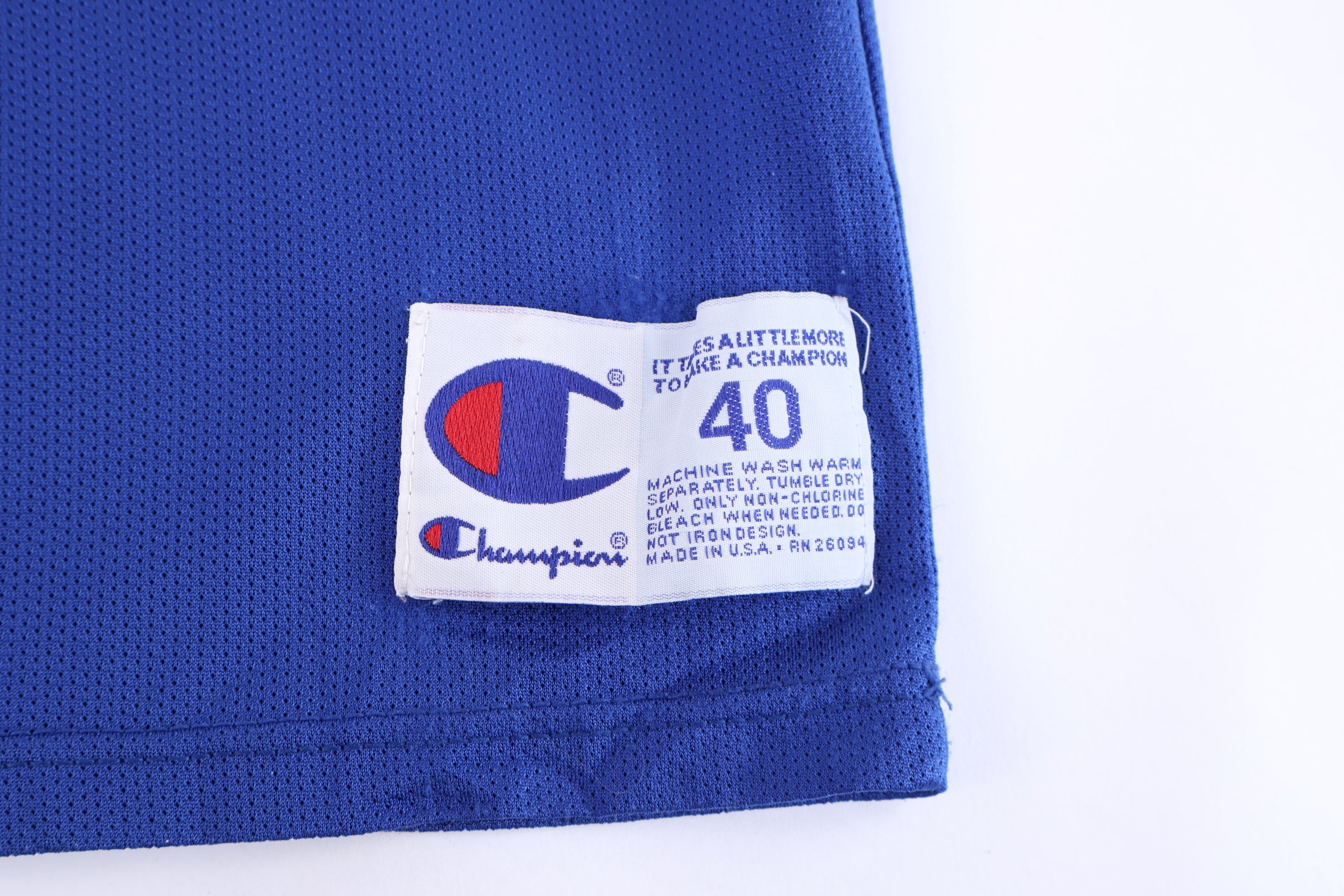 90's Champion New York Knicks Patrick Ewing Basketball Jersey