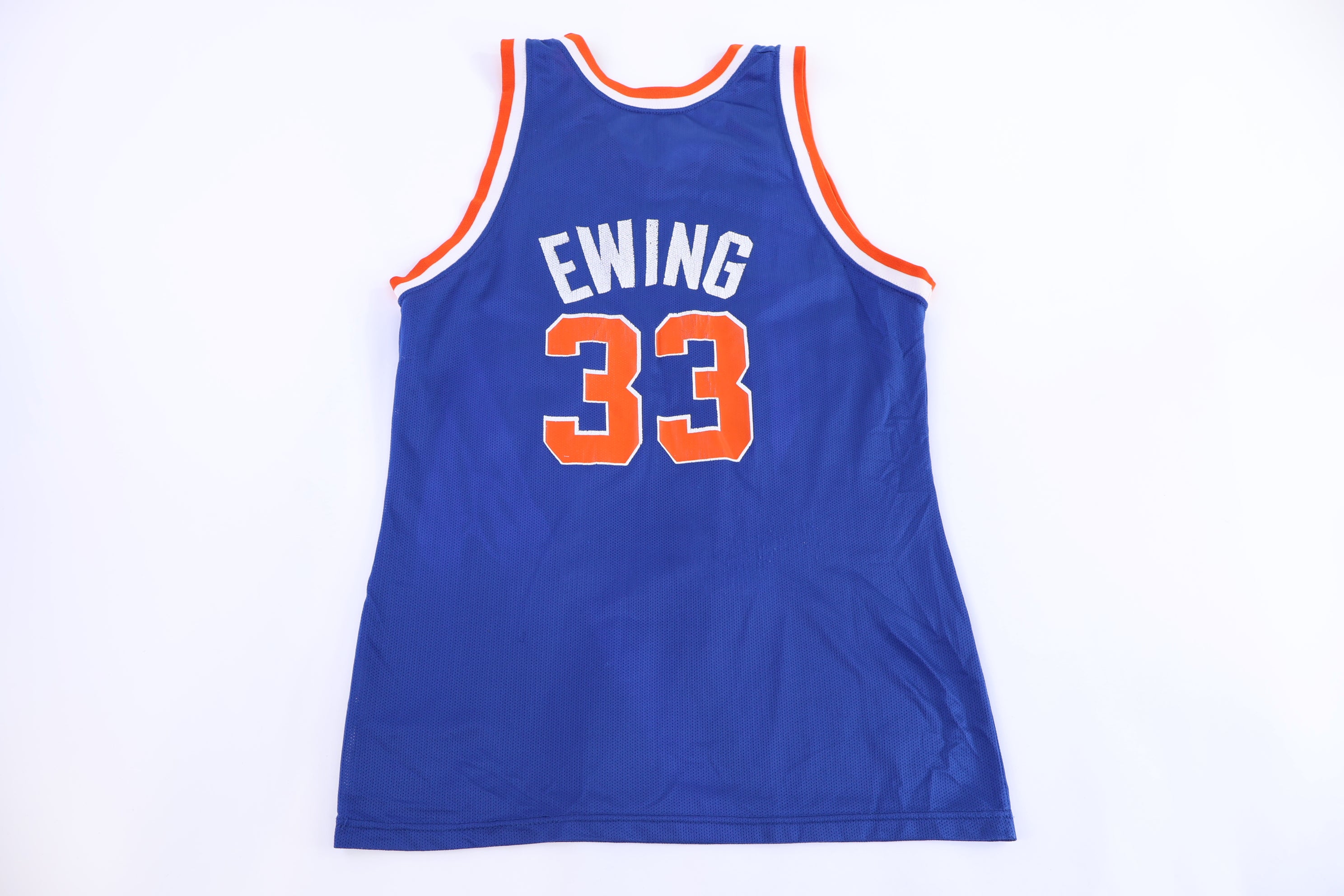 90's Champion New York Knicks Patrick Ewing Basketball Jersey