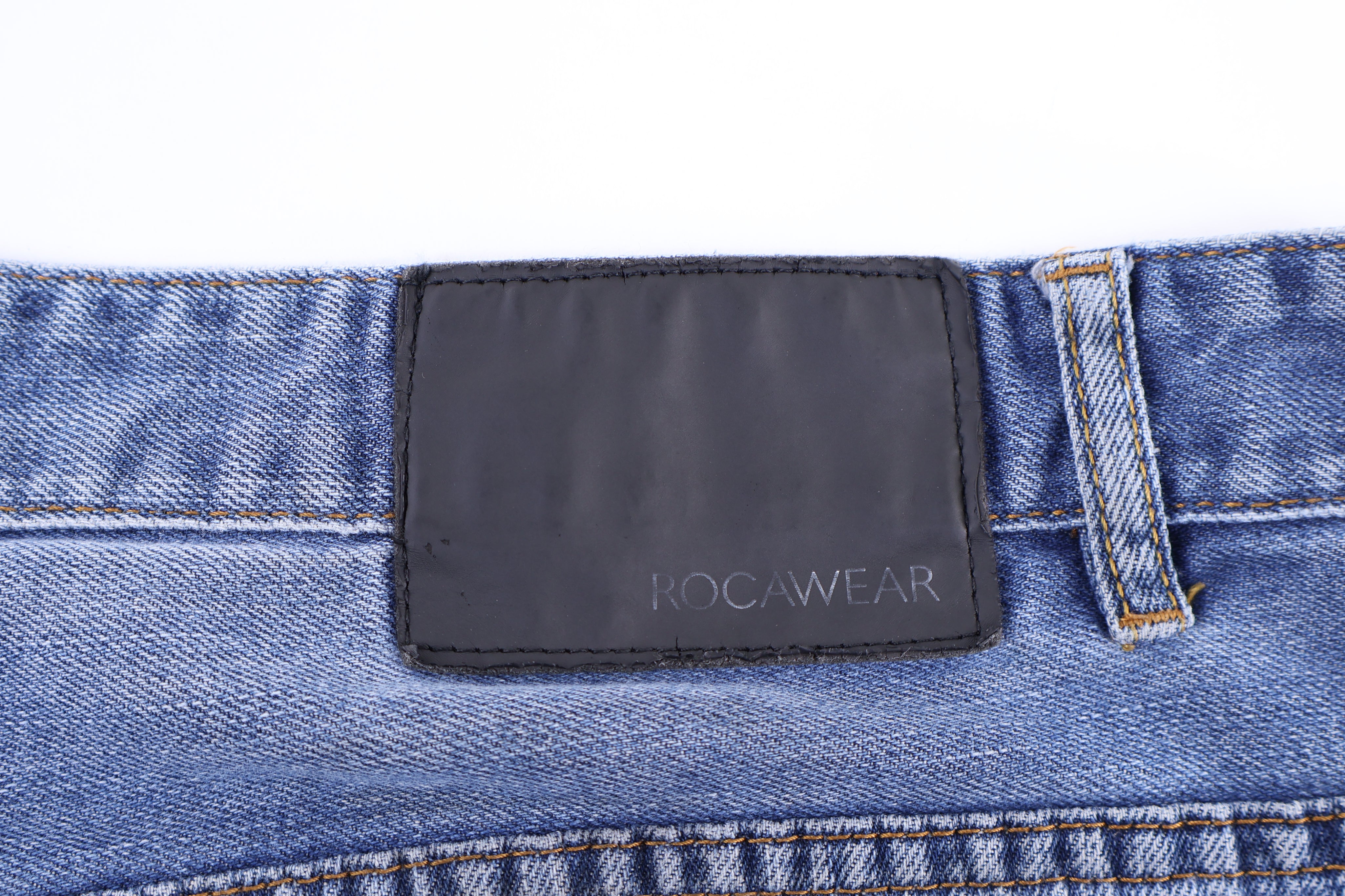 Y2K Rocawear Medium Wash Denim Shorts