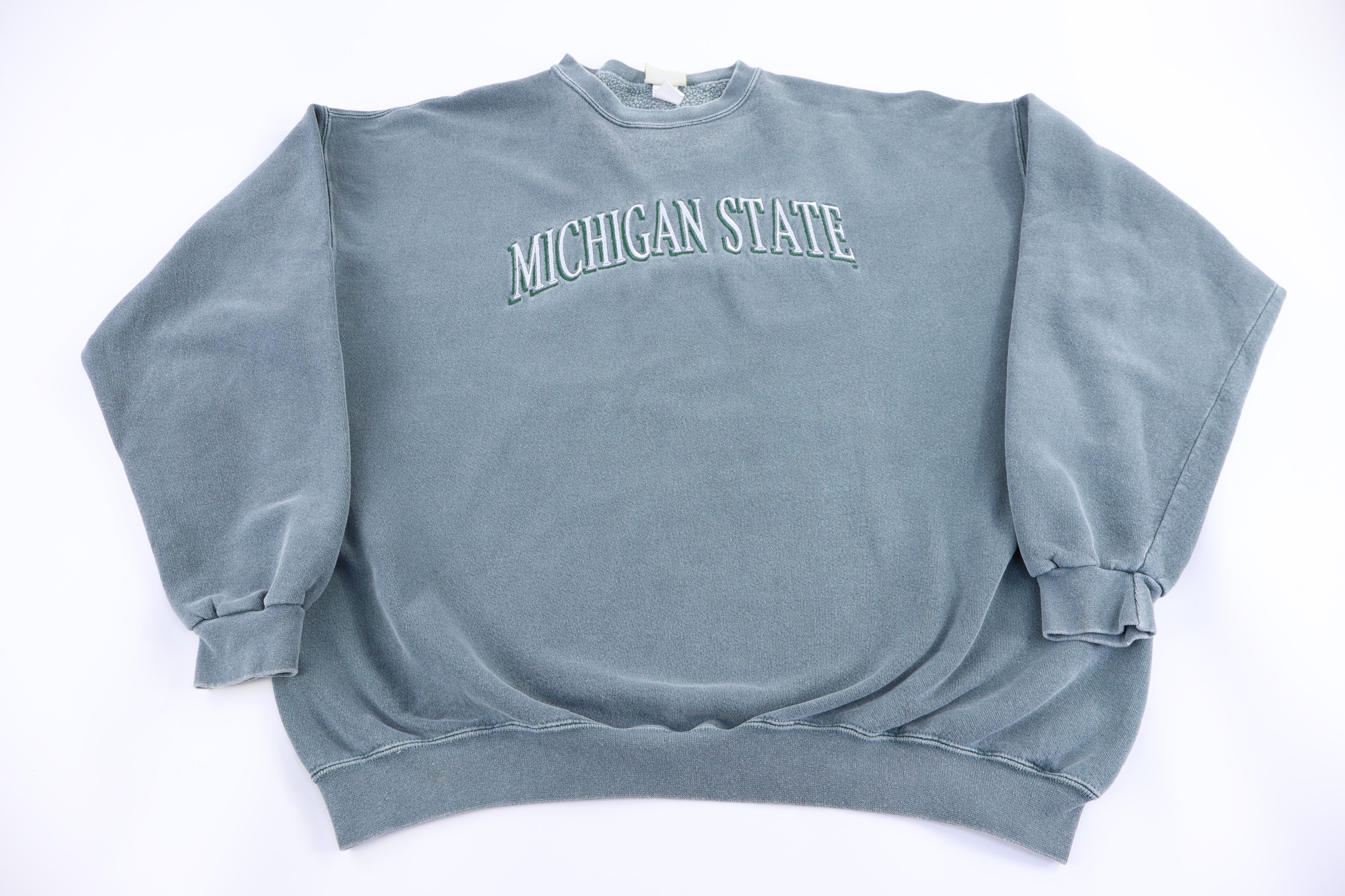 90's Michigan State Embroidered Sweatshirt