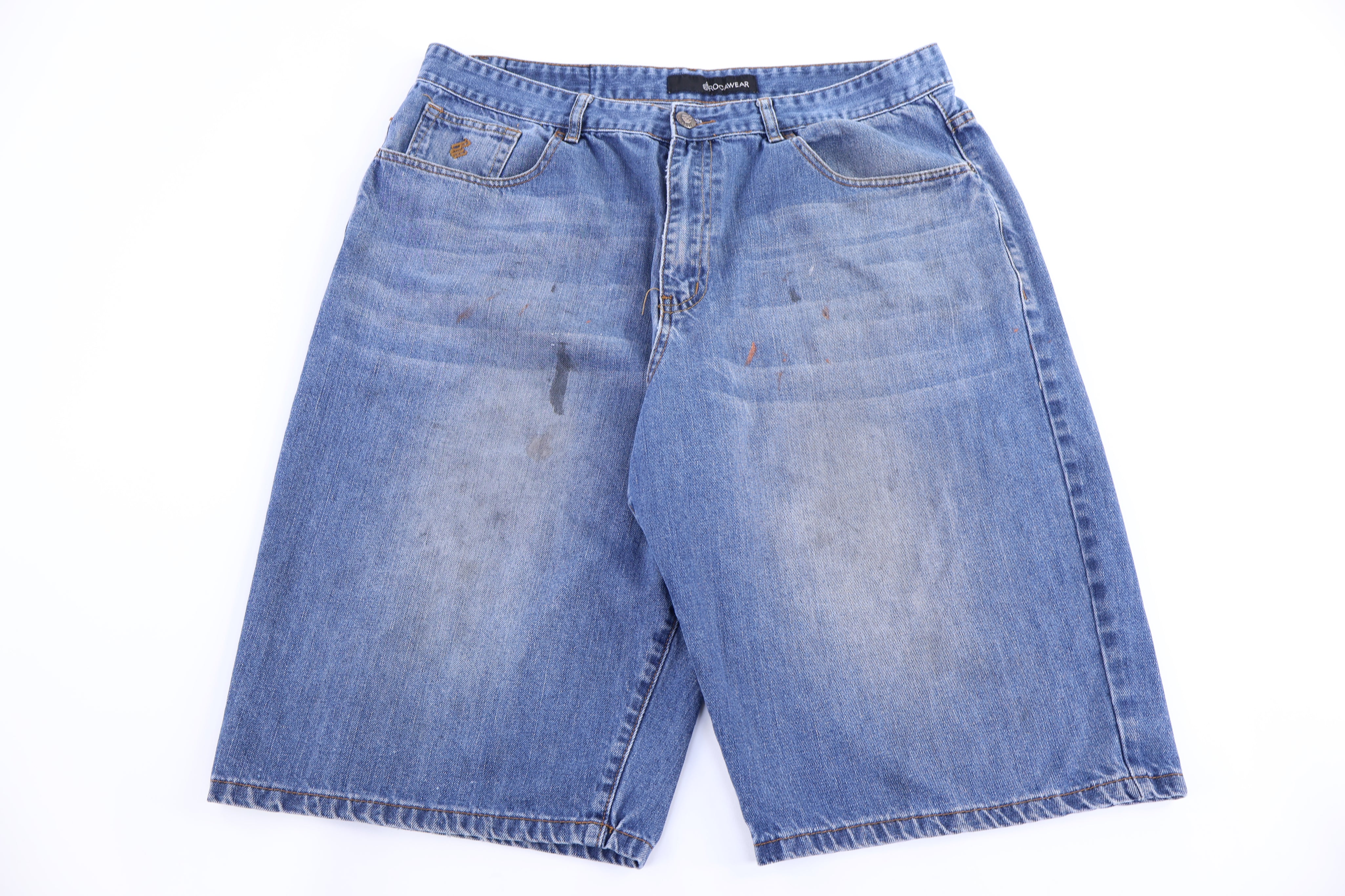 Y2K Rocawear Medium Wash Denim Shorts