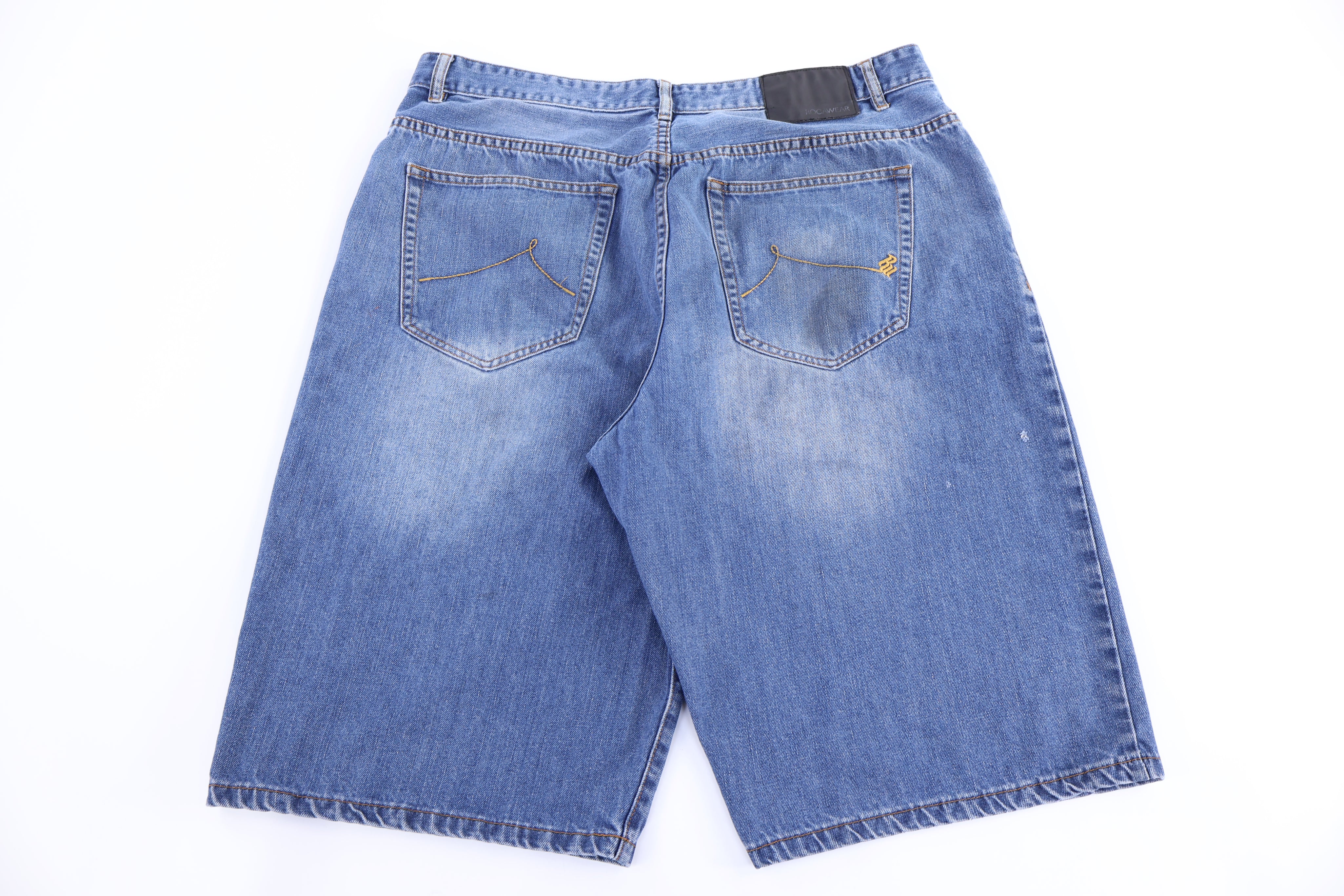 Y2K Rocawear Medium Wash Denim Shorts